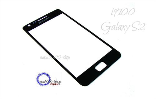 Original Samsung i9100 Galaxy S2 Touchscreen Displayglas schwarz