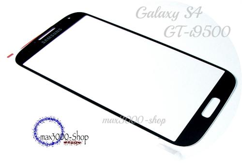 Original Samsung Galaxy S4 i9500 Touchscreen Displayglas schwarz
