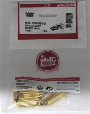 LGB  Spur G 10001 Metall Gleisverbinder, 10St.