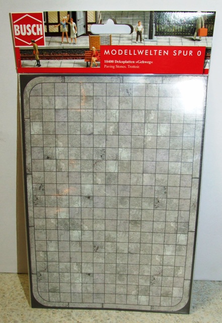 Busch Spur 0 10400 Dekoplatten Gehweg