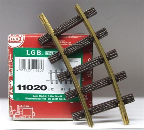 LGB  Spur G 11020 Gebogenes Gleis, R1,15 Grad
