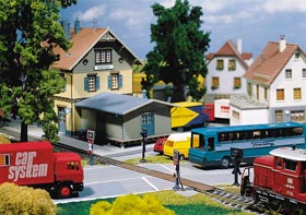 FALLER HO 161657 Car System Bahnübergang