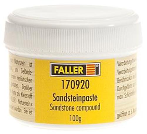 Faller 170920 Steinpaste, 100 g, dunkelgelb  NEU & OVP