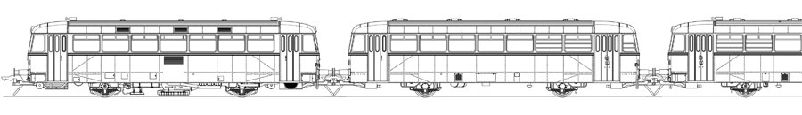 VO LENZ Spur 0 40190-01 Schienenbus VT 98