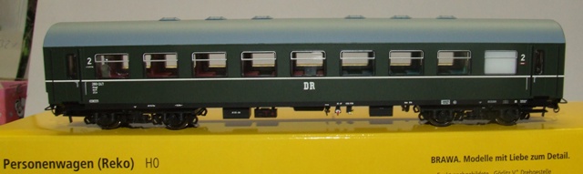 BRAWA 45351 REKOWAGEN 2.Kl DR EP III H0 DC