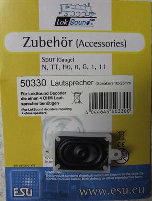 ESU 50330 Lautsprecher 4 OHM für LOKSOUND