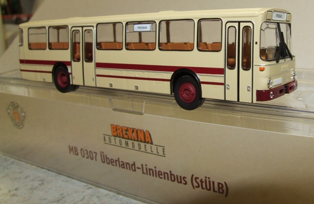 Brekina HO 50600 MB 0307 Überlandbus Linienbus
