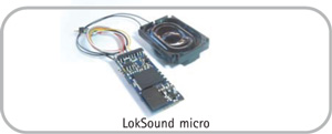 ESU 56899 Loksound Decoder micro 4.0 + Wunschsound 8 polig