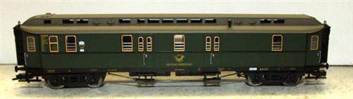 Fleischmann 5678 Postwagen DB EP III  H0 DC