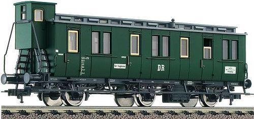 Fleischmann 576601 3achs Abteilwagen 2. Kl DR EP III DC