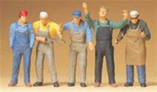 Preiser 65332 Handwerker für Spur 0 1:43