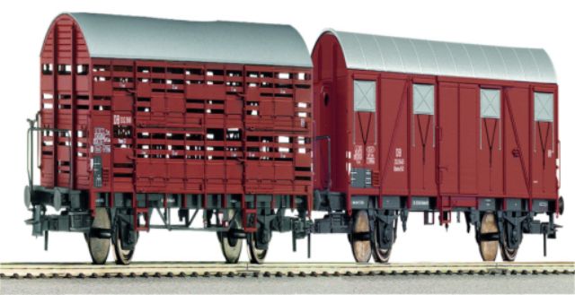 Roco 66119 Güterwagen Set 2 tlg H0 limitiert I+S