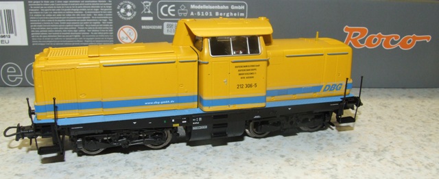 Roco 62961 Diesellok Ex V 100 Deutsche Gleisbau AG DBG DC H0 limitiert I+S DC