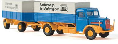 Brekina 72210 MAN F 8 Im Auftrag der Bundesbahn H0