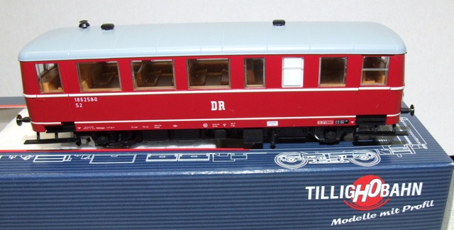 TILLIG HO 73128 Triebwagen BR 186 Museumsfahrzeug DC