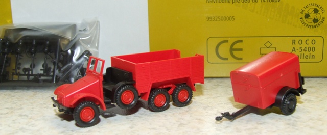 ROCO 741774 Minitanks Krupp Protze Feuerwehr H0 1:87
