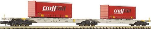 Fleischmann Spur N 825311 Container Doppeltragwagen crossrail