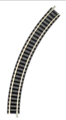 Fleischmann 9120 Gebogenes Gleis R1, 45°