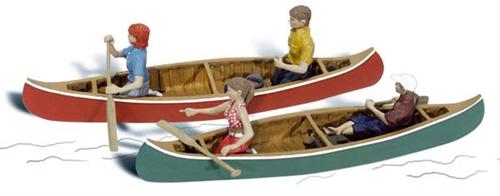 Woodland Scenic 2755 SPUR 0 Kanufahrer in 1:43