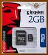 Speicherkarte microSD micro SD Card 2GB 2 GB + Adapter