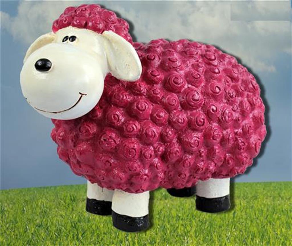 GroÃe bunte gartenfiguren schaf ferkel zur auswahl figuren für ...