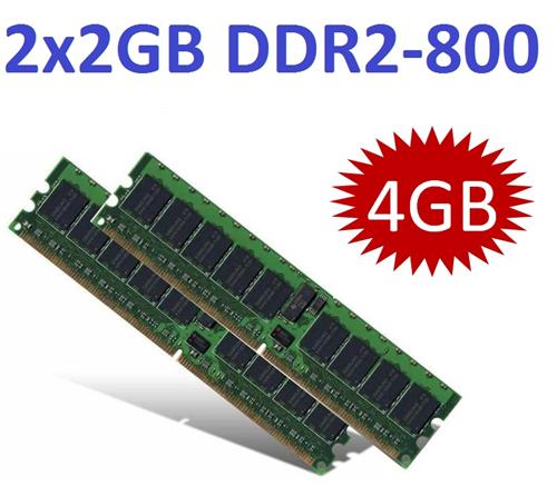 2x 2GB = 4GB RAM für Dell Desktop OptiPlex 160 330 Speicher DDR2