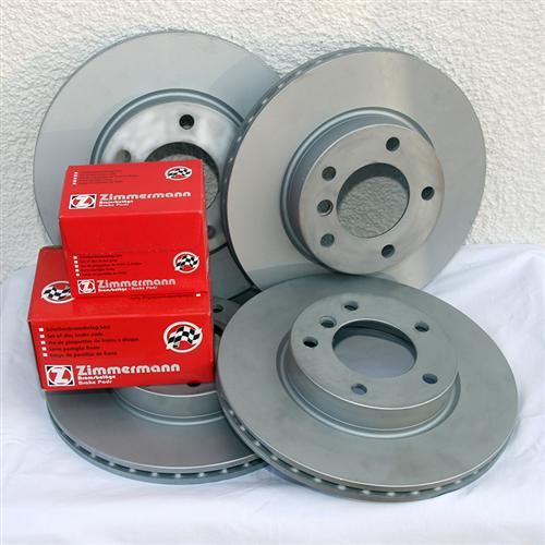 Beläge Opel Astra H Zafira B vorne ZIMMERMANN Bremsen Kit SPORT Bremsscheiben