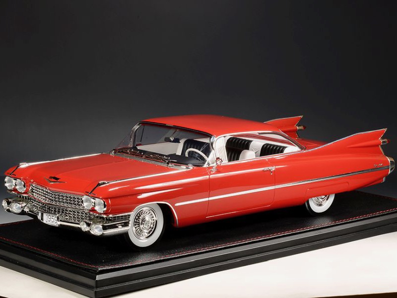 GLM Cadillac Coupe Deville 1959 Seminole Red 1 18 GLM1959601