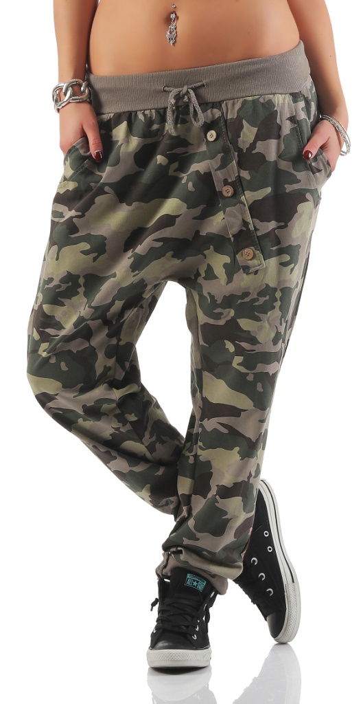 Simaranda Damen Jogginghose - Bequeme Freizeithose Im Baggy Style