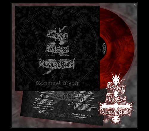 D. N. Slaughtercult - Nocturnal March (Red Galaxy Vinyl)