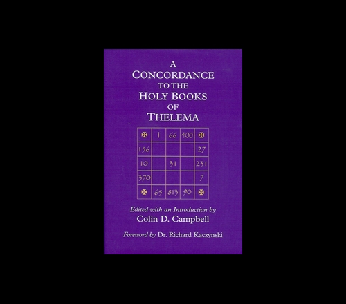 A Concordance to the Holy Books of Thelema