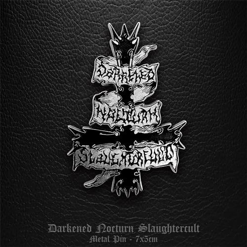 Darkened Nocturn Slaughtercult - Logo pin
