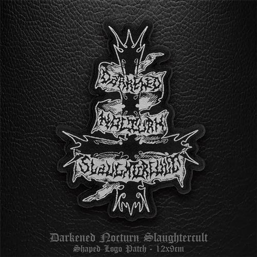 Darkened Nocturn Slaughtercult - Shaped Logo Patch