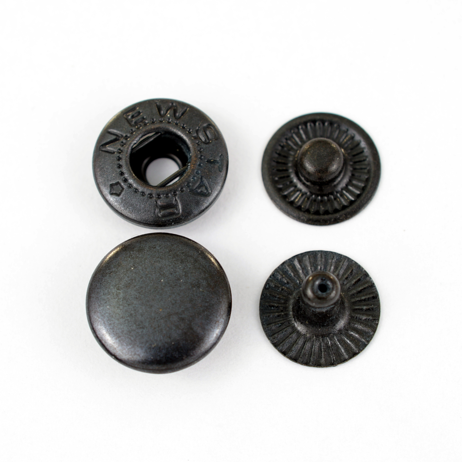 Druckknöpfe TYPE 54 / 12,5mm, Stahl, SFeder, für Stoff, Kleidung, Leder eBay