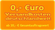 Versandkosten ab 0 Euro