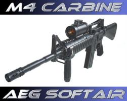 Softair Airsoft AEG DOUBLE EAGLE M4 M83 B1 Carabine Sturmgewehr Fest