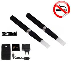 eGo-T E-Zigarette E-Cigarette Dampfen 2er Komplett Set Ladegerät Depot