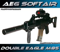 SOFTAIR AIRSOFT AEG DOUBLE EAGLE DE M85 G36C G36 Sturmgewehr Red Dot