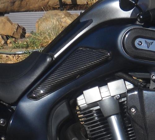 Yamaha MT01 ab 2005 Carbon Seiten Rahmen Verkleidung re u li