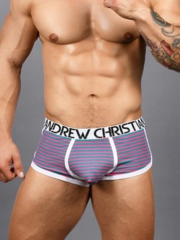 Andrew Christian Candy Stripe Boxer AC08C