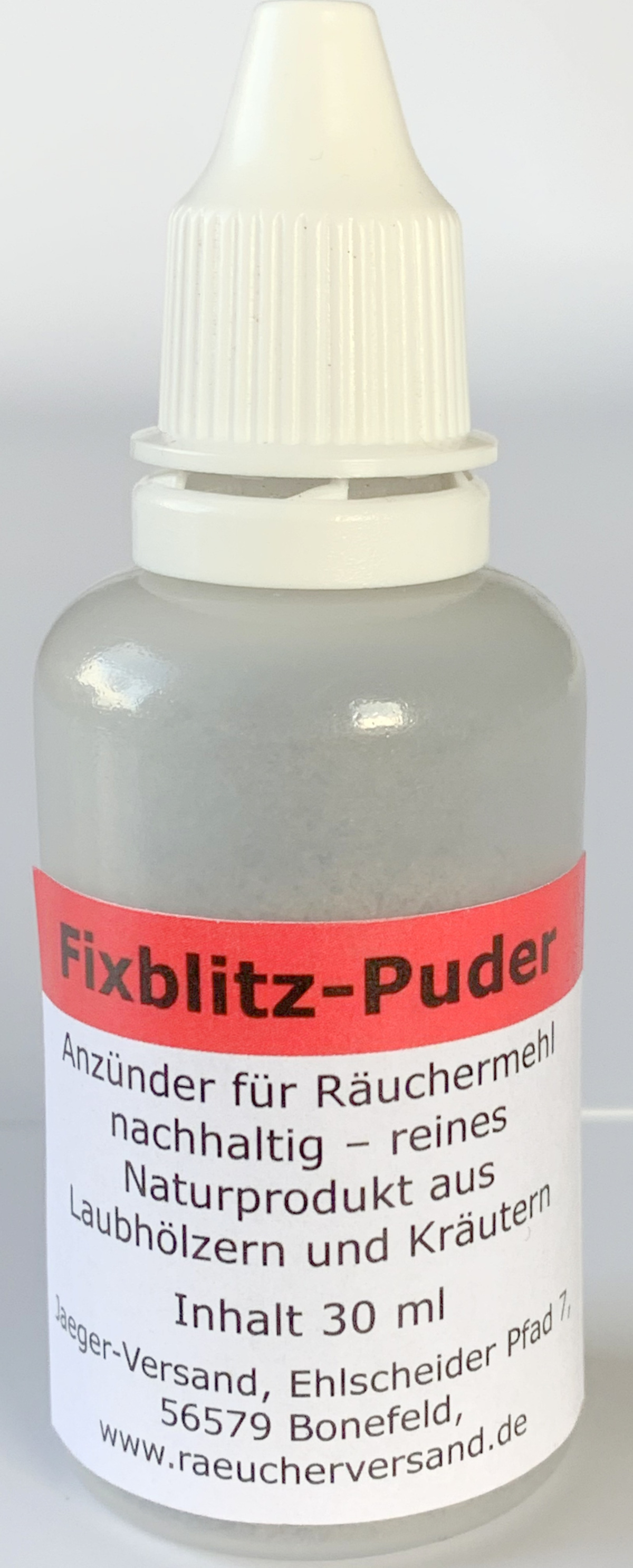 Fixblitz-Puder 30 ml für ca. 120 Anzündvorgänge