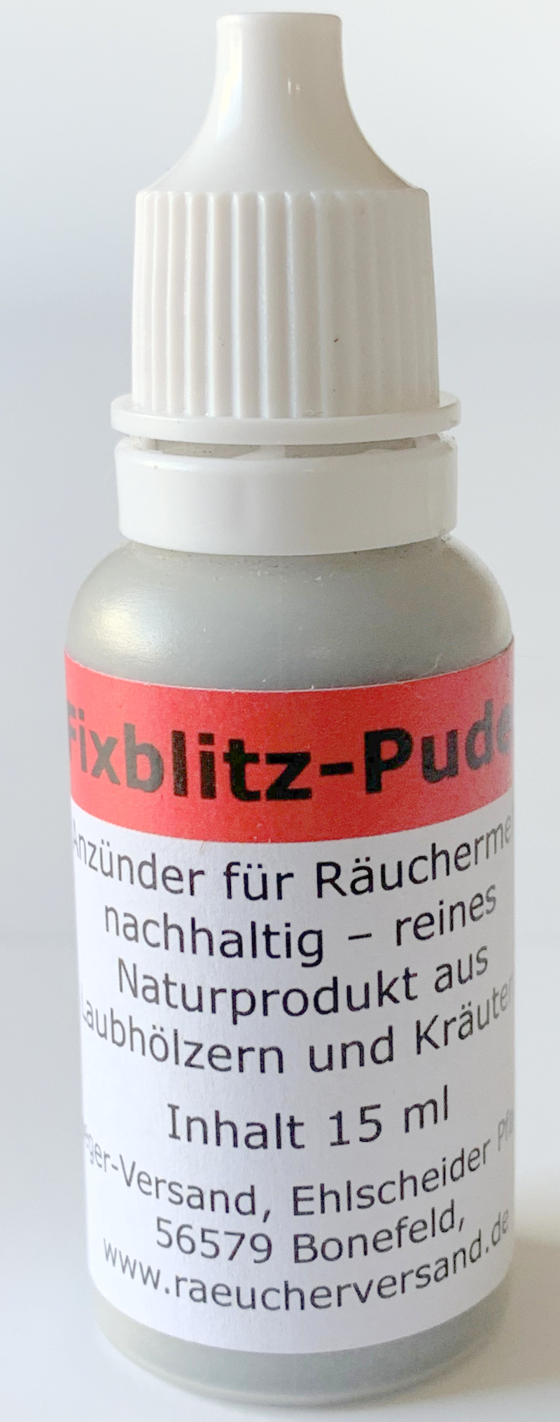 Fixblitz-Puder 15 ml für ca. 60 Anzündvorgänge