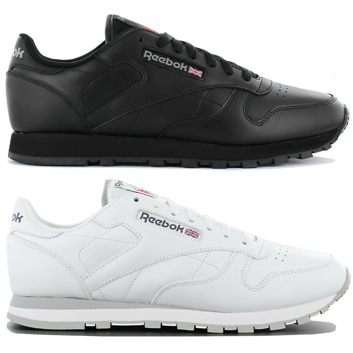 Reebok Classic Leather Mens Trainer Leather Shoes Leisure Trainers RBK