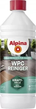 Alpina Holz WPC-Reiniger, 1 Liter, Holzreiniger für Außen