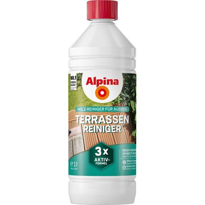 Alpina Terrassen Reiniger, 1 Liter, Holzreiniger für Außen