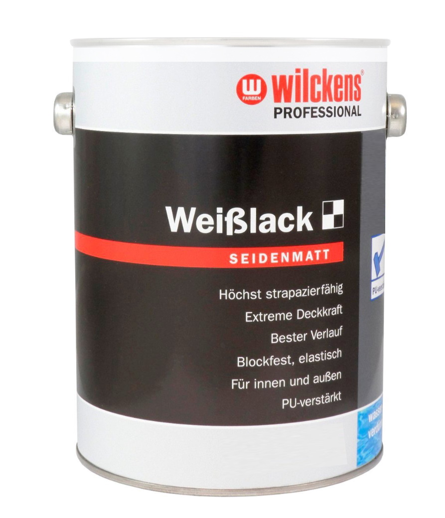 Wilckens Professional Weißlack 750 ml Seidenmatt