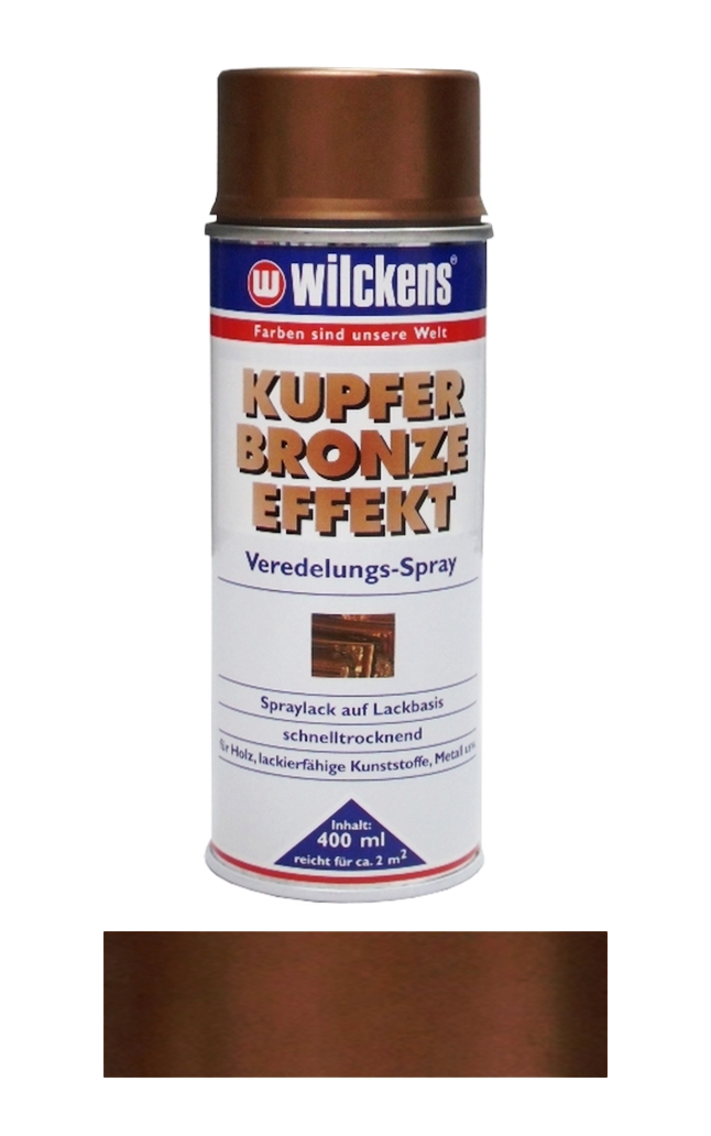 Wilckens Spray 400 ml Veredelungs-Spray Kupferbronze, Hobby, Basteln, Sprühdose