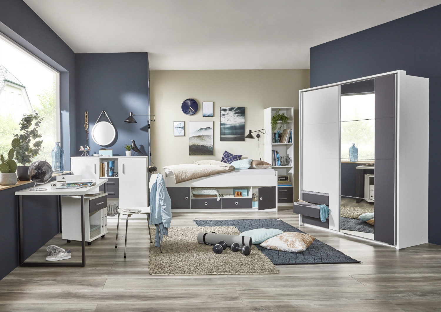 Verwunderlich Jugendzimmer Komplett Roller Bild