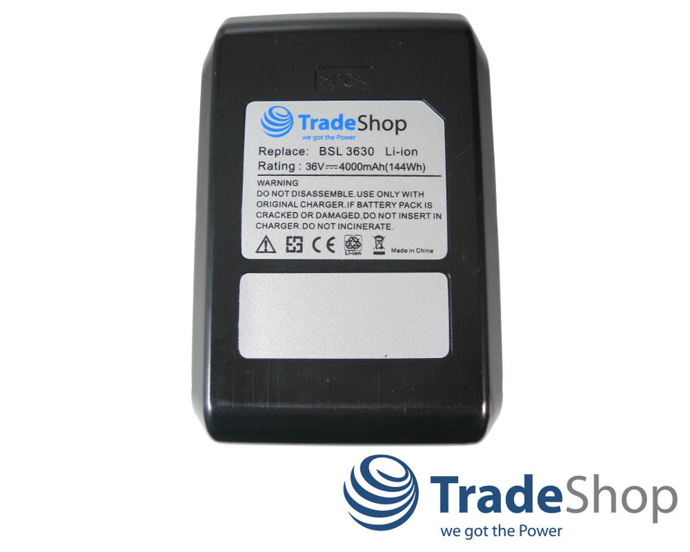 Li-Ion Akku 36V 4000mAh für Hitachi 36DAL DH36DAL DH36DL 36DL