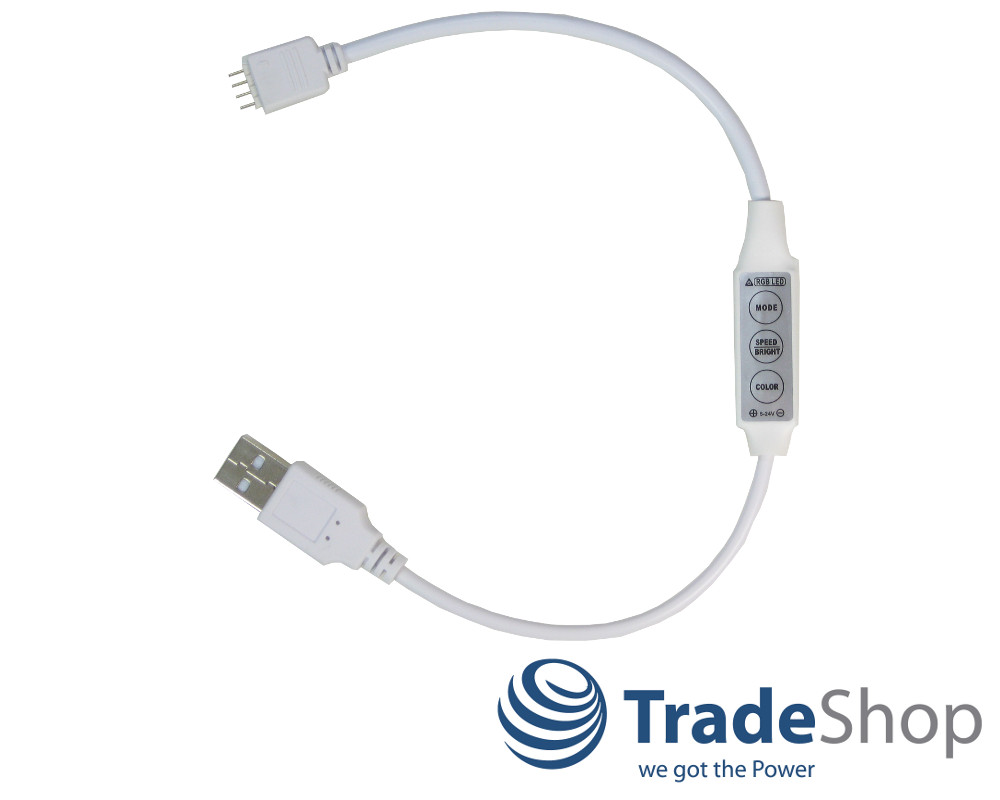 Streifen RGB 5050 LED Strip Light TV Background Lamp mit USB Kabel Selbstklebend